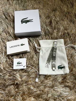 Pulsera Lacoste Plata