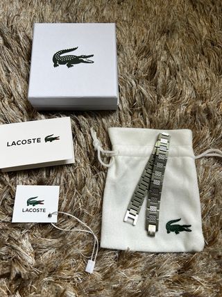 Pulsera Lacoste Plata