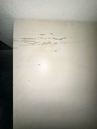 Escritorio vintage madera blanco