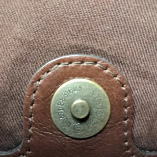 Bolso Fossil Marrón Piel