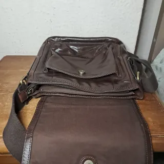 Bolso Fossil Marrón Piel