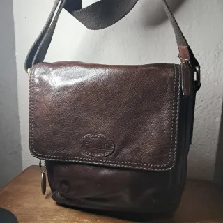 Bolso Fossil Marrón Piel