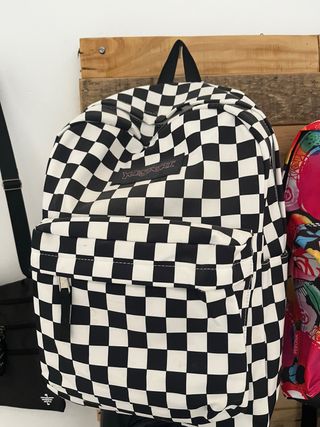 Zaino scolastico a scacchiera Jansport