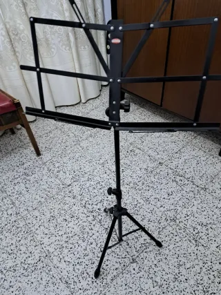 Atril para partituras negro