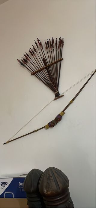 Arco e frecce da parete decorativi