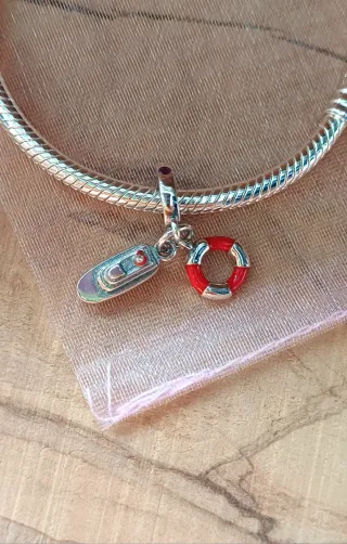 Charm Colgante | Crucero y Salvavidas