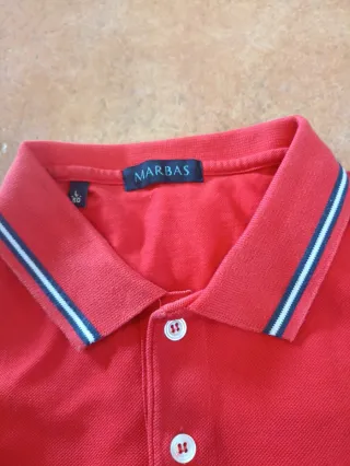 Polo MARBAS uomo rosso