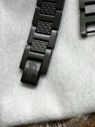 Pulsera Lacoste Negra Nueva