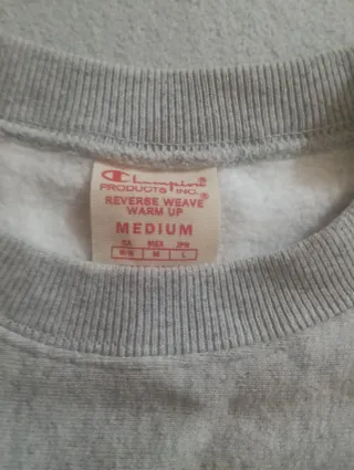 Sudadera Champion Gris