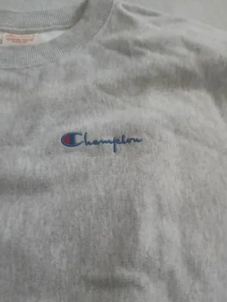 Sudadera Champion Gris