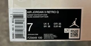 Jordan 3 Retro Quai 54