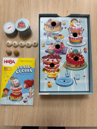 Juego HABA Puste Kuchen 4 años