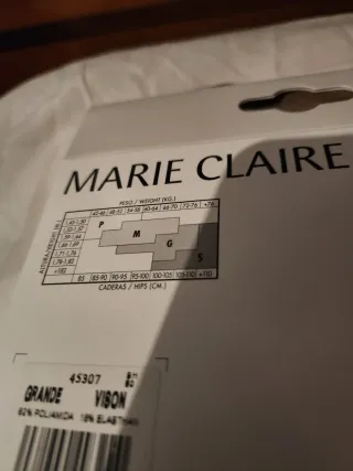 Mallas Marie Claire Pitillo Doradas Talla Única