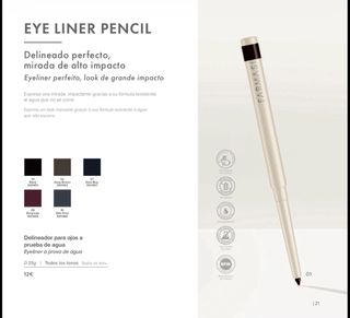 Lápiz Delineador Farmasi a Prueba de Agua