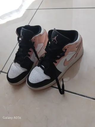 Scarpe Nike Air Jordan Rosa e Bianche
