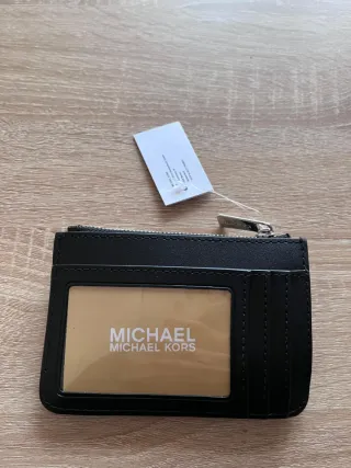 Portafoglio Michael Kors nero lucido