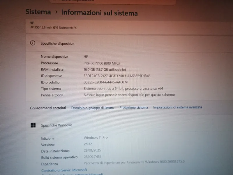 HP 250 G10 1TB Gris afbeelding 9