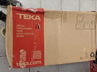 Fregadero Teka 2 senos acero inoxidable