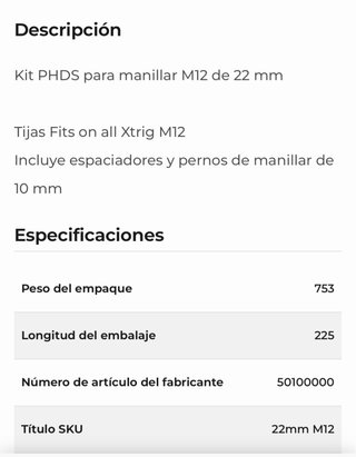 Torretas Manillar X-Trig PHDS Moto