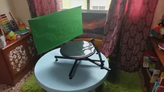 Plato giratorio fotografía 360°