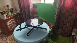 Plato giratorio fotografía 360°