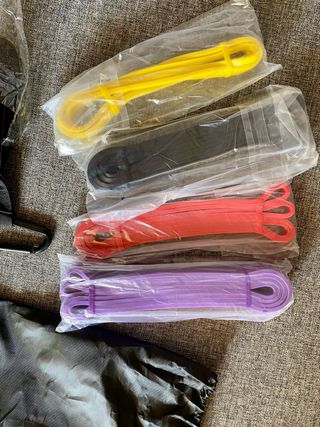 Bandas elásticas entrenamiento + accesorios