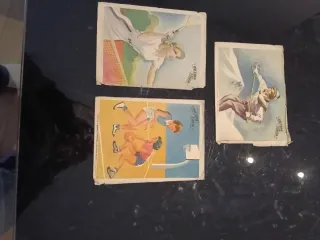 Sobres vintage años 50 decoración cuadros postales