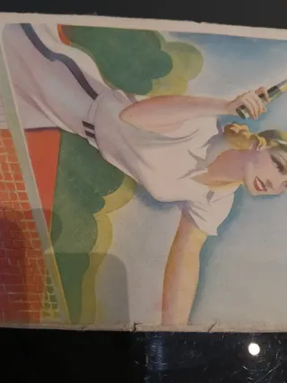 Sobres vintage años 50 decoración cuadros postales