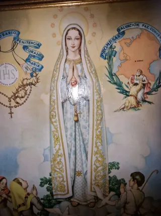Cuadro Religioso Ntra. Sra. de Fátima