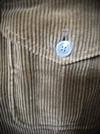 Giacca uomo in velluto marrone