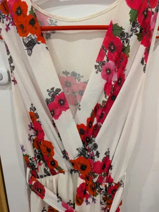 Precioso vestido largo floral