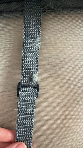 Transportín para mascotas gris y verde