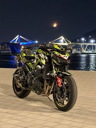 Kawasaki Z900 A2 2019 Verde/Blanco