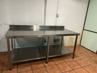Mesa de trabajo acero inoxidable