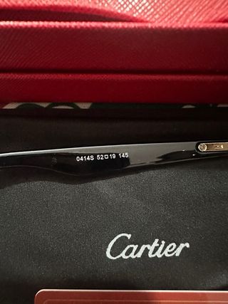 Gafas de sol Cartier 0414S Negras