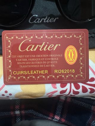 Gafas de sol Cartier 0414S Negras