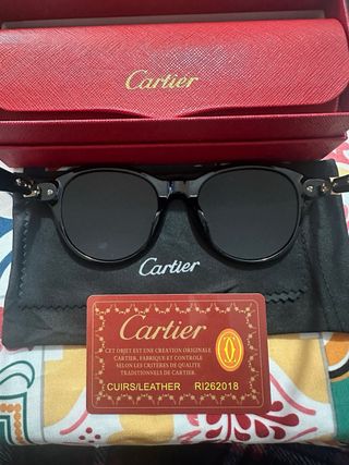 Gafas de sol Cartier 0414S Negras