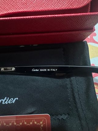 Gafas de sol Cartier 0414S Negras