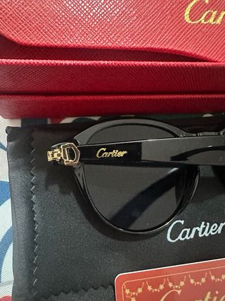 Gafas de sol Cartier 0414S Negras