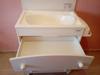 Cambiador bañera bebé