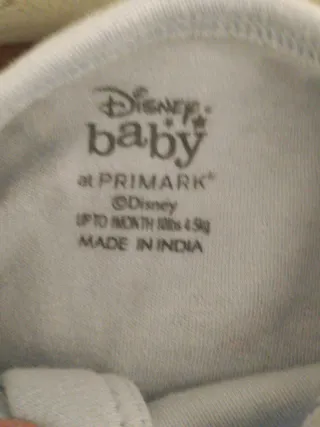 Pijama bebé azul Mickey Mouse