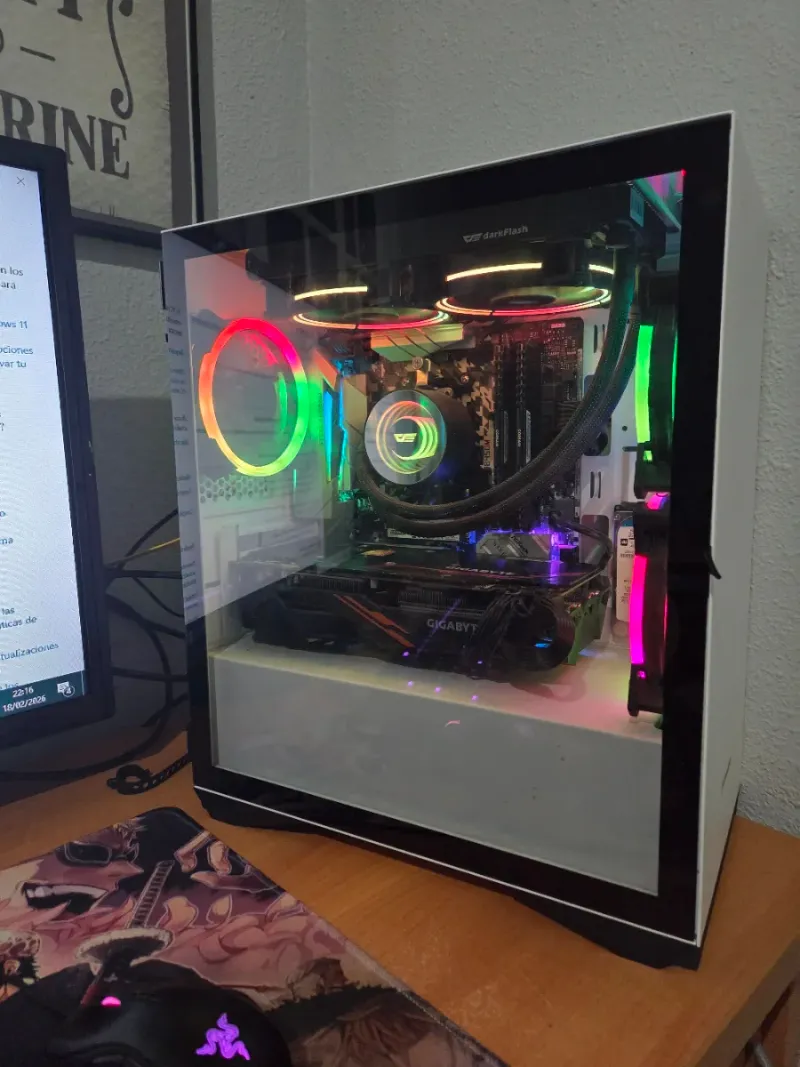 PC Gaming + monitor afbeelding 3