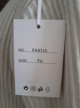 Cardigan lungo panna