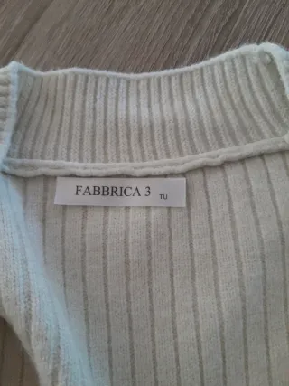 Cardigan lungo panna