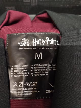 Túnica Harry Potter Gryffindor Talla M