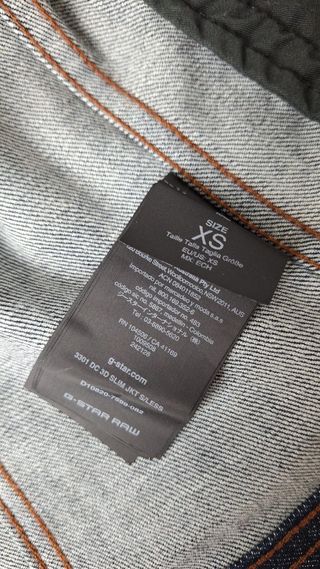 Chaleco Vaquero G-Star Raw Talla XS