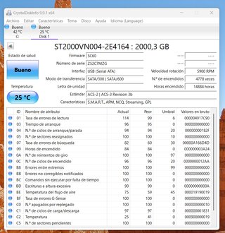 Synology DS418 + 4 discos NAS. Impecable.