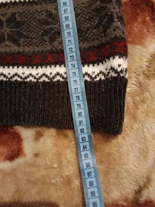 Vestido de invierno con cuello alto