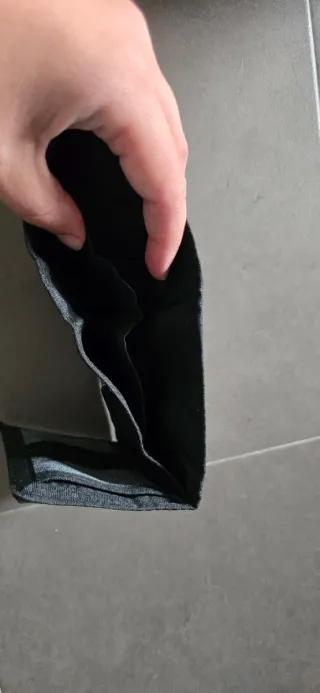 Cartera Munich Negra y Gris