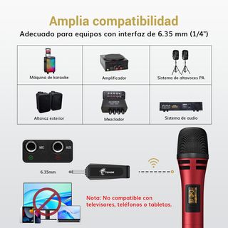 Pack 2 Micrófonos Profesionales TW320